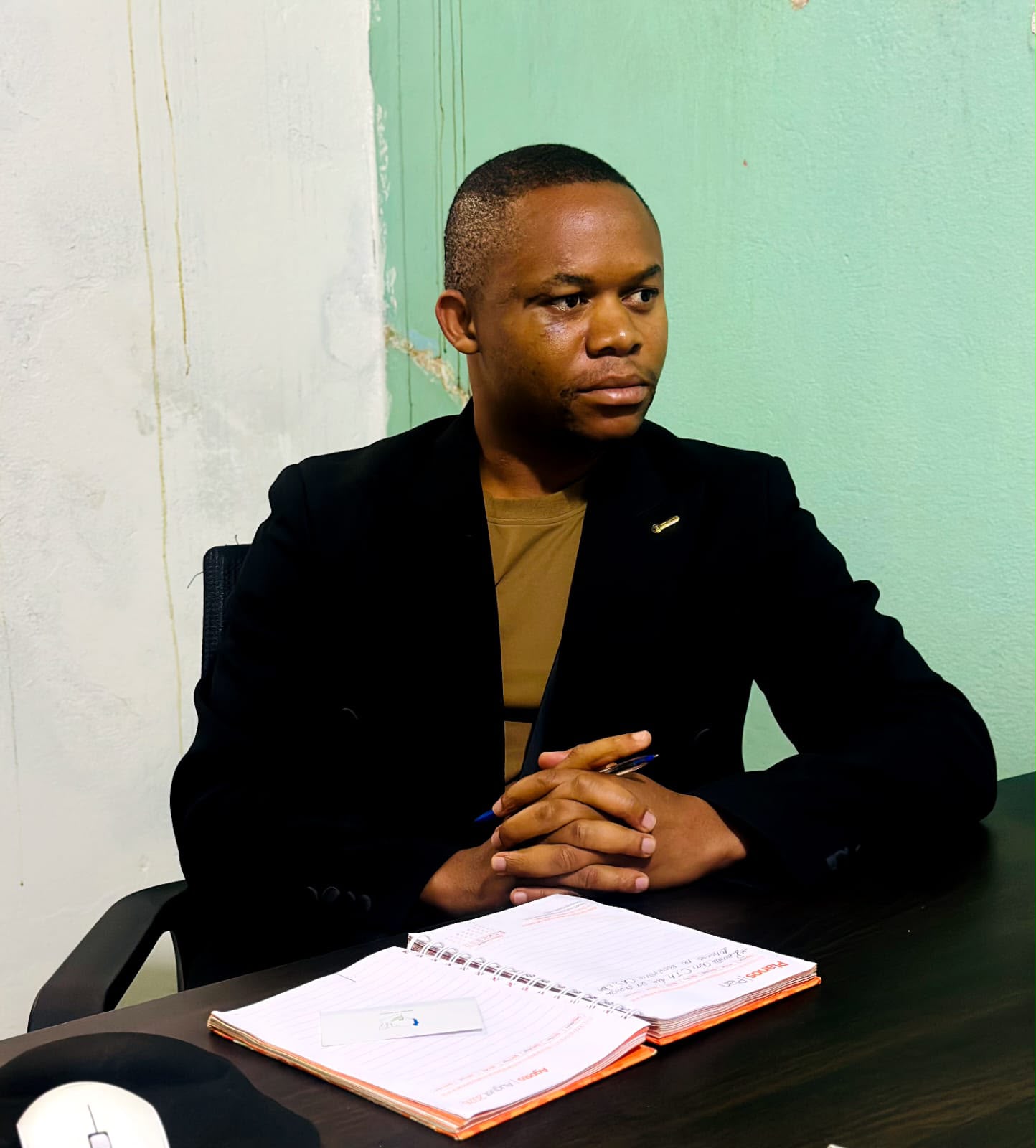 Daniel Lopes, CEO da CAS, durante a reunião com o CEP Niassa